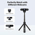 Webcam Tripod, EMEET Professional Mini Tripod, Portable & Lightweight, Adjustable Height, Universal Compatible