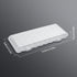 PNGKNYOCN AA Battery Storage Case, Portable Transparent Plastic for 10 AA Batteries, 2-Pack