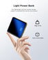 Kelaien 10000mAh 22.5W Portable Charger, Built-in Cable Power Bank, Fast Charging Power Supply, smart LED Display