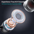 LHKLUK Headset IPX5 22H Neckband Bluetooth Headphones Retractable, Wireless with Mic, Sweatproof Earphones, Playtime