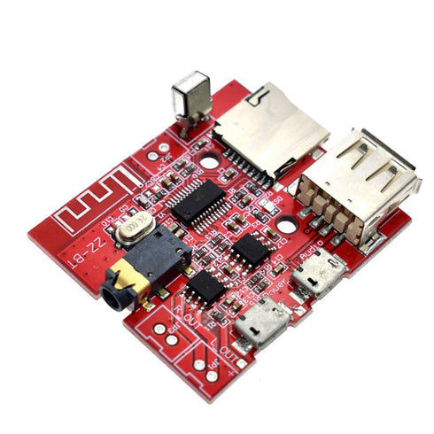 HiLetgo 3W Car Bluetooth 4.1 MP3 WAV Decoding Board Speaker Amplifier Audio Receiver Module with Remote Control