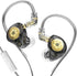 erjigo EDXPro KZ EDX in-Ear Monitors, HiFi Stereo IEM Wired Noise Isolating Sport Earbuds with Detachable Cable for