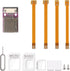 PinQiongZhe Cell Phone Nano SIM Card Extension Cable CPE SIM Card Slot Adapter