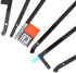 LeFix Replacement LCD Panel Adhesive Tape Strip, Sticker + Opening Cutting Wheel Tool Kit for iMac 21.5''