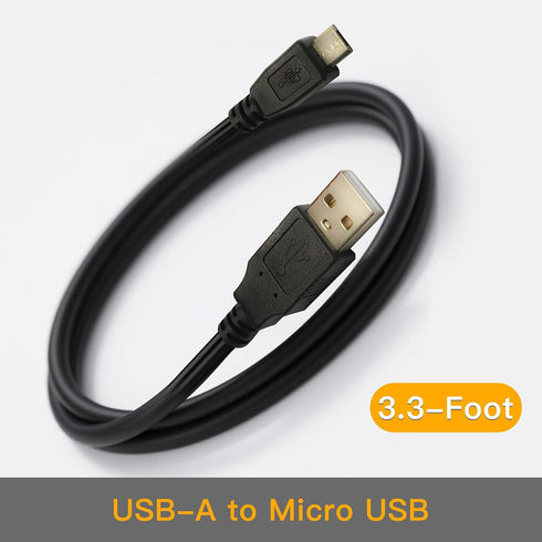 HTDYOO 480Mbps, 2.0 USB-A to Micro USB Cable, with a Data Transfer Rate of Micro USB Charger, USB an Inner Shielding