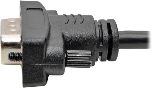 Tripp Lite HDMI to VGA Active Adapter Converter Cable, Low Profile HD15 M/M 1080p, 10ft (Black)