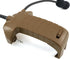 Microphone & PTT for Walker's Razor Noise Cancelling Headphones Airsoft (Coyote Brown)