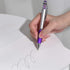 Stylus Pens for Touch Screens, Medium Point Pens with Crystals for Women and Kids, Black Ink Pen with Comfort Grip