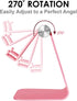 Adjustable Multi-Angle Aluminum Cell Phone Tablet Stand, Non-Slip Dock Holder Cradle Charger Station Mount, Foldable