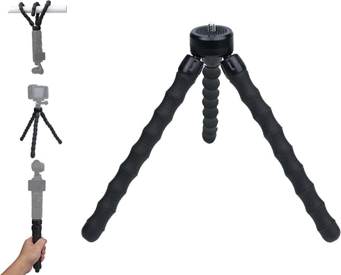 Hocoder Mini Tripod Flexible Desktop Stand Compact Tripod Compatible with DJI Pocket 3,