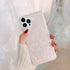 J.west Case for iPhone 13 Pro - Sparkle Opal Glitter Translucent Clear Soft TPU Slim Fit Phone Cover for Women