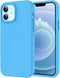 LOVE 3000 Blue iPhone 12/iPhone 12 Pro Case, Premium Silicone with Soft Anti-Scratch Microfiber Lining