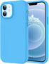 LOVE 3000 Blue iPhone 12/iPhone 12 Pro Case, Premium Silicone with Soft Anti-Scratch Microfiber Lining