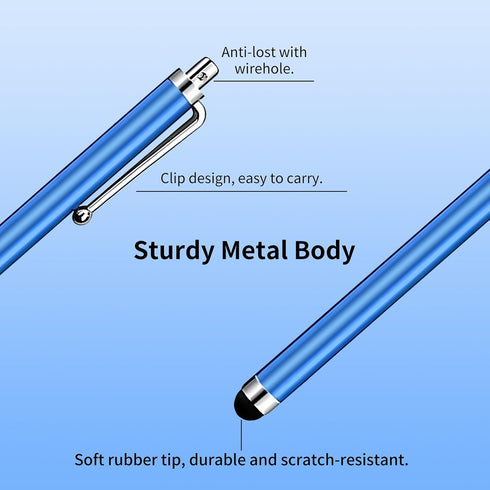 YITIAOXIAOYU 10 Pack Screens,10 Stylus Pen,High Precision and Sensitivity Stylus for Everyday Writing,Stylus Pen