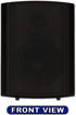 Theater Solutions TS425ODB Indoor/Outdoor Speakers, Weatherproof, Mountable Black Pair, 4.25-Inch