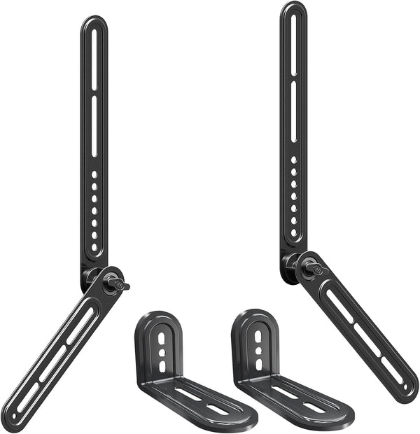Mounting Dream Soundbar Bracket for TVs with Protruded Bottom, Holds Up to 15 lbs