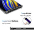 KIOMY Case for Samsung Galaxy Note 8, Shockproof Bumper Protective Cover, Hybrid Design Hard PC Back + TPU