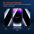 2 Pack Privacy Screen Protector Install Kit for iPhone 14 Pro, Anti Spy 9H Shatterproof Tempered Glass Film