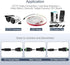 CHANZON 10Pcs Male and Female 5.5mm x 2.1mm 12V DC Power Jack Connector, 24V Socket for LED Light Strip CCTV Security