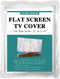 SKARUMMER Foam Flat Screen TV Cover Fits Up to 65''W x 36''H for Protection During House Moving or Home Renovation
