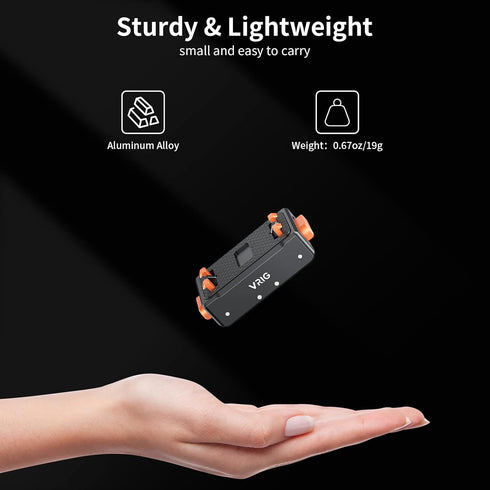 VRIG Ace Pro Quick Release Mount, Snap-On Magnetic 2 Prong Mount for Insta360 Ace Pro