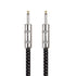 Cable Matters 2-Pack Premium Braided 12 AWG Speaker Cable 3 ft with 6.35mm TS Connector