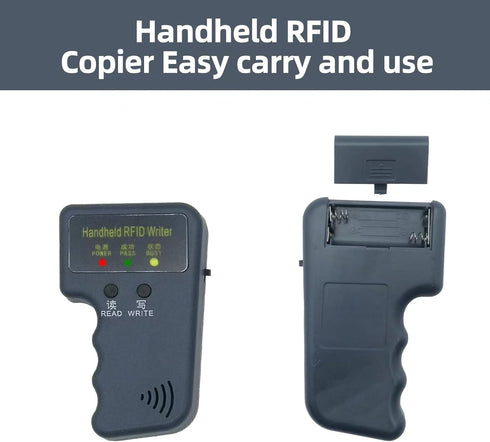 Bivpreom 125khz 125khz 5pcs T5577 5pcs T5577 RFID Reader Writer,Handheld RFID Copier,RFID Reader for Id and Hid Cards