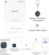 Key Finder - 1PCS Bluetooth Tracker Item Locator with Key Chain for Keys, Pet Wallets, Backpacks, and Tablets