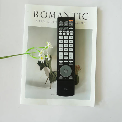 Replacement Remote Control for Sanyo GXEA TV Models DP52449 DP50749 DP50740 DP52440 DP32640 DP37840 DP42840 DP46840