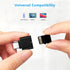 JOYNANO 64GB 10 FAT32 24/7 (64GB SECUEYE TF Memory Card with Type C Adapter, Class High Speed Reading/Writing