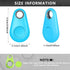 Konohan 8 Pack 5 Key Finder Locator Anti Lost GPS Tracker Wireless Anti Lost Alarm Sensor Device Finder Mini Pet GPS