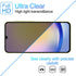 3 Pack Privacy Screen Protector for Samsung Galaxy A25 5G, Anti-Spy Tempered Glass, Ultra HD, Anti-Scratch,