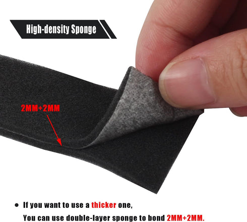 Light Leak Proof Sponge High Density Foam Film Camera Replacement Light Seal Foam with Tongs for 120 135 Film Camera Large Format Camera Film Camera Accessories…