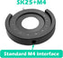 FotoAene M4 Microscope(SK25+M4) Microscope Adjustable Iris with Threaded Port Aperture Diaphragm Aperture Adjustable