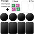 D.SKING 8-Pack Replacement Mount Metal Plates for Car Phone Holder Kits