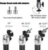2-Be-Best 360 7in 18cm Mini Projector Ceiling Mount Adjustable Projector Wall Mount Length / Projectors Mounts Black