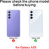 2PCS Galaxy A55 Back Rear Camera Lens Glass Replacement, ASDAWN Back Lens Glass for Samsung Galaxy A55