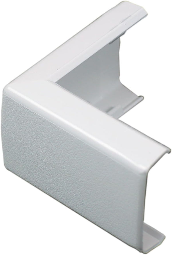 Legrand Wiremold NMW8 Nonmetallic Plastic Raceway, Outside Elbow, White (1 Pack)