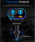 Car Charger Cigarette Lighter Splitter Adapter, 120W QC3.0 Dual USB Fast Charging for Phone, Tablets, GPS