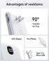VEEKTOMX 10000mAh, Pack 17/16/15/14, Portable Charger with Built in Cables Power Bank for iPhone with AC Wall Plug