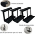 PIAOLGYI Under Desk Laptop Holder Mount, Bracket for Devices Up to 2.7" Under Desk