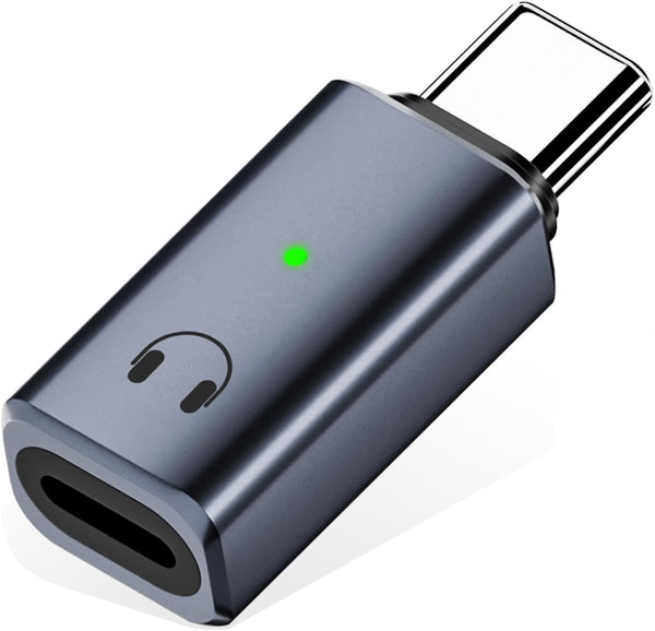 USB-C to Lightning Audio Adapter for iPhone 15/15 Plus/15 Pro/15 Pro Max, iPad Pro/Air, USB Type C Male to Lightning