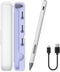 Stylus for ASUS Zenbook Flip/Pro/Vivobook, MPP 2.0 Tilt-Active Pen with 4096 Levels of Pressure Sensitivity, Silver