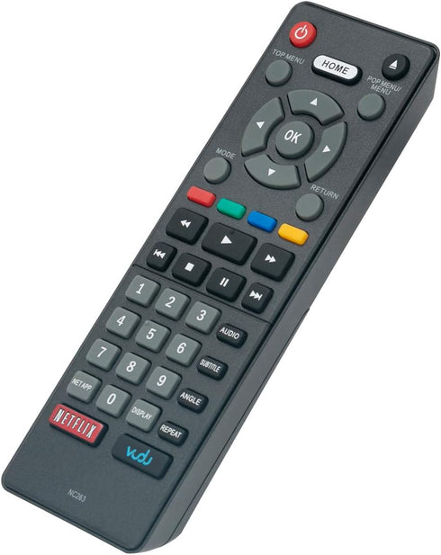 NC263UH NC263 Replacement Remote Control - Applicable for FUNAI Blu-ray Disc DVD Player NB500FX4 NB620FX4