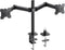 HUANUO Dual Monitor Mount for 2 Monitors up to 30 inches, Heavy Duty Stand with Adjustable Arm