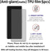Google Pixel 8 5G 2023: 5 Anti-glare TPU Screen Protectors + 2 Lens Protectors, Scratch Resistant, Easy Installation.