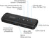 Bluetooth 5.0 Transmitter 3 in 1, Wireless Receiver Adapter with 3.5mm AUX Stereo Output for TV, PC, Car, Headset,