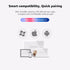 Single Bluetooth Wireless Earbud, Mini Invisible in-Ear Headphone with 12 Hours Battery Life for Sports and Work