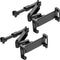 najiaxiaowu 2 Pack Car Tablet Holder, 360° Rotating Adjustable Headrest Mount for 5.5-18.4 Inch Tablets/Phones, Black