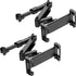 najiaxiaowu 2 Pack Car Tablet Holder, 360° Rotating Adjustable Headrest Mount for 5.5-18.4 Inch Tablets/Phones, Black